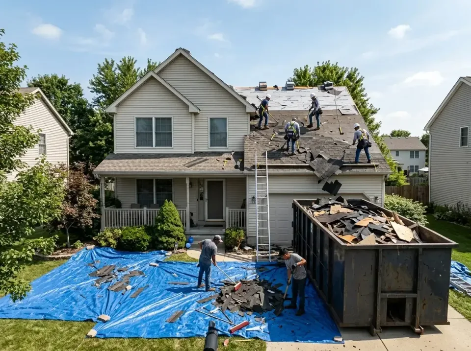 roof-replacement-debris-remova-004 — frequently asked questions, Cheapest Dumpster Rentals in Northlake, IL